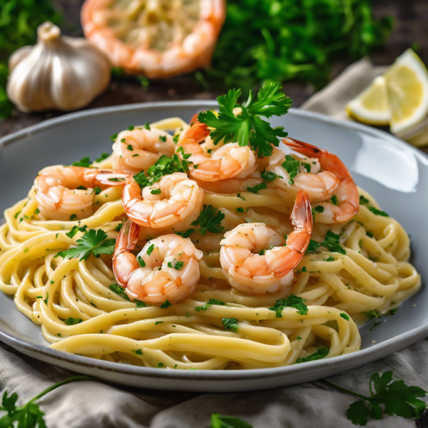 Garlic Butter Shrimp Pasta