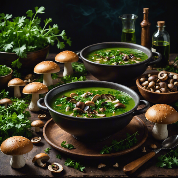 Forbidden Forest Mushroom Soup