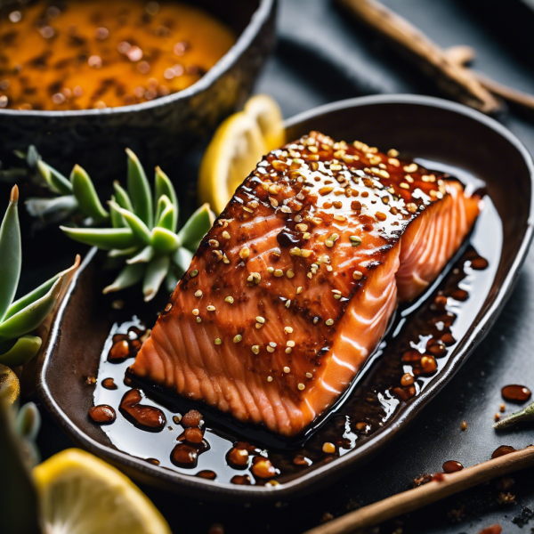 Asian-Inspired Soy Glazed Salmon