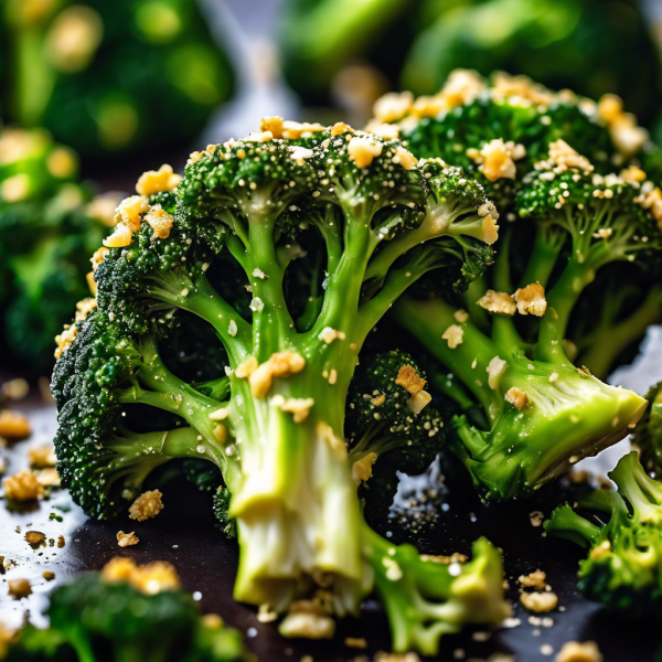 Garlic Parmesan Roasted Broccoli