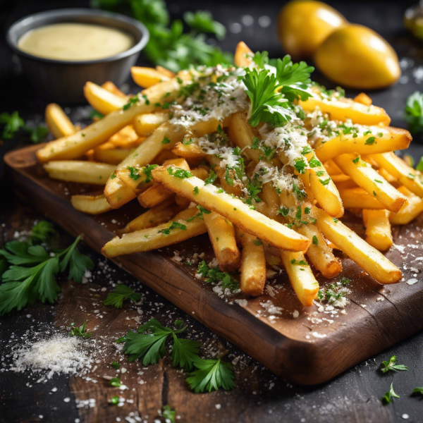 Truffle Parmesan French Fries