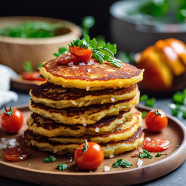 Vegetarian Rice Potato Pancakes