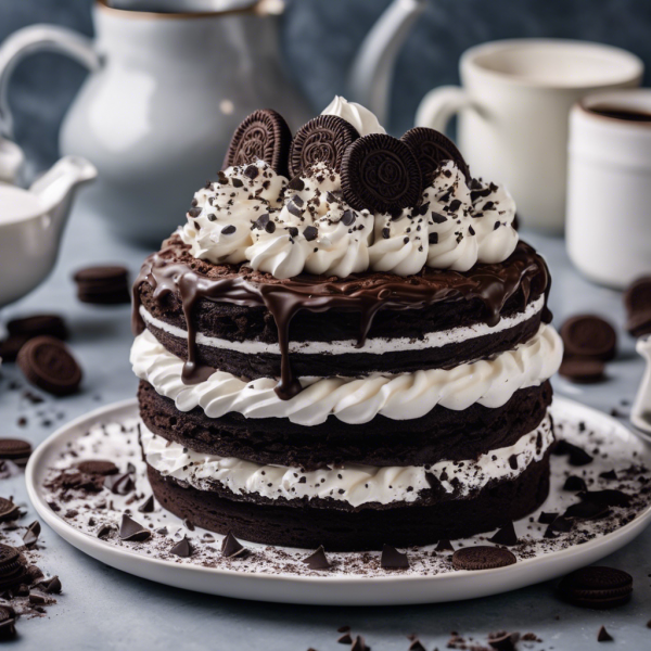 Decadent Oreo Chocolate Cake