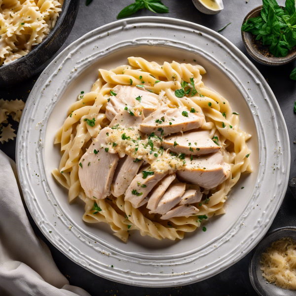 Creamy Chicken Alfredo Pasta