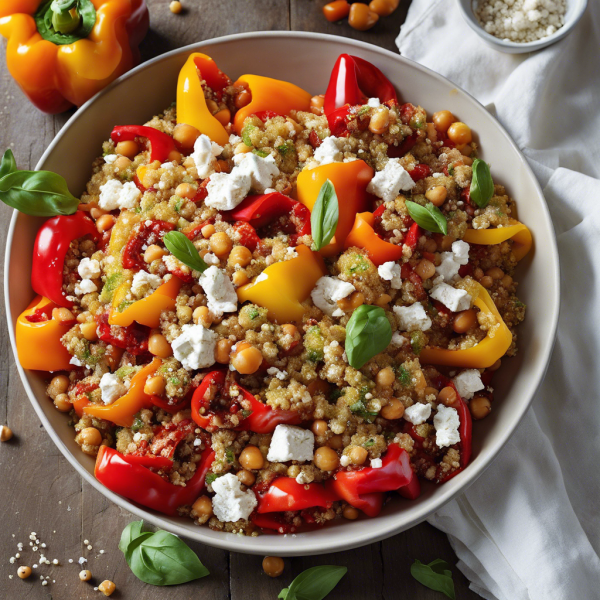 Mediterranean Stuffed Bell Peppers