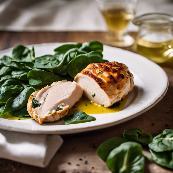 Creamy Spinach Stuffed Chicken Breast