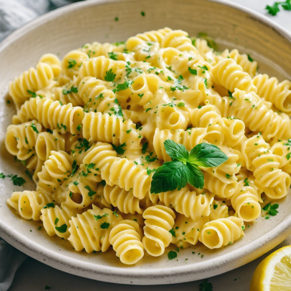 Creamy Lemon Margarine Pasta