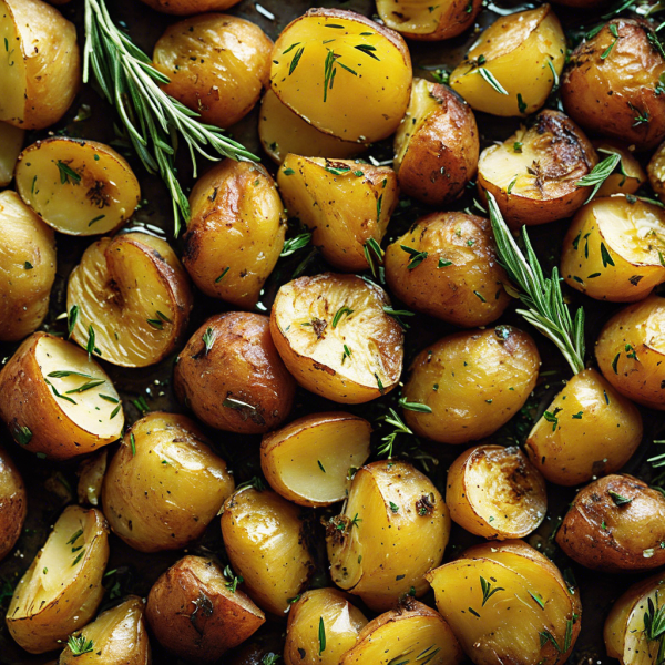 Garlic Herb Roasted Potatoes