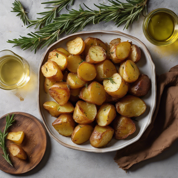 Crispy Garlic Roasted Potatoes