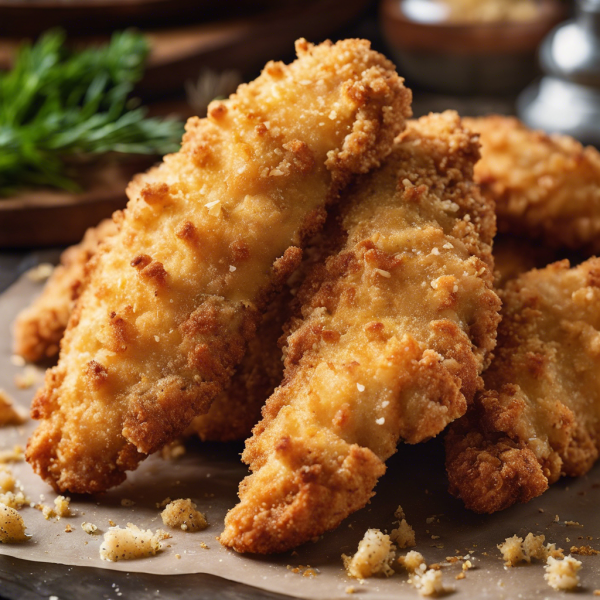 Crispy Parmesan Chicken Tenders