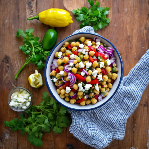 Mediterranean Chickpea Salad