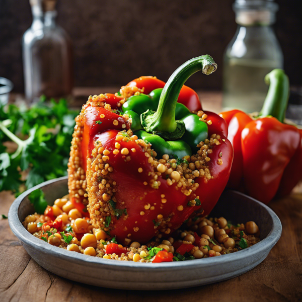 Mediterranean Stuffed Bell Peppers