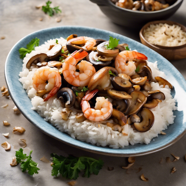 Mushroom and Shrimp Stir-Fry