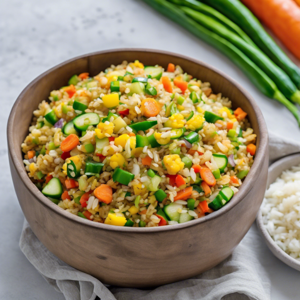 Healthy Veggie Fried Rice