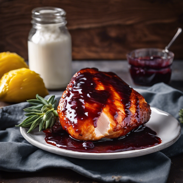 Sweet Jam Glazed Chicken