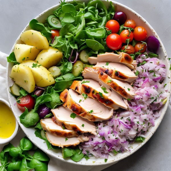 Herbed Chicken and Potato Salad