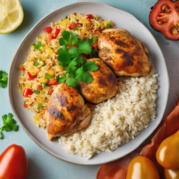 Turkish Chicken and Rice Pilaf