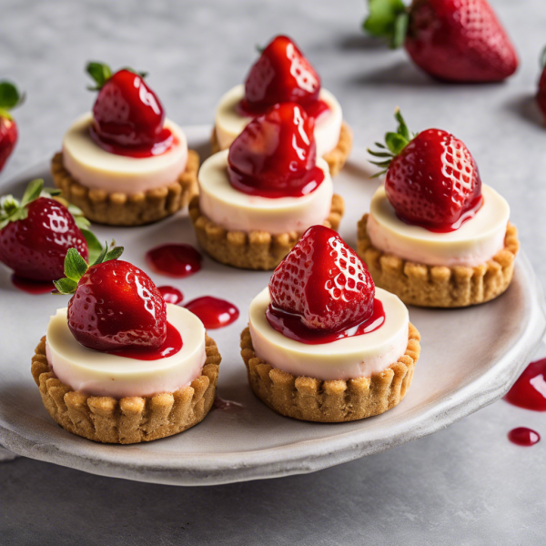 Strawberry Cheesecake Bites