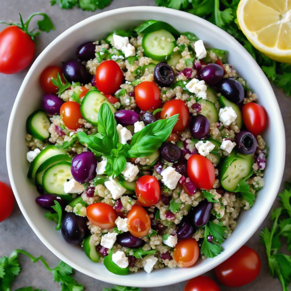 Mediterranean Quinoa Salad