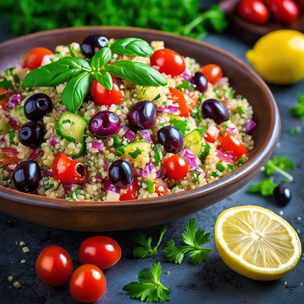 Mediterranean Quinoa Salad