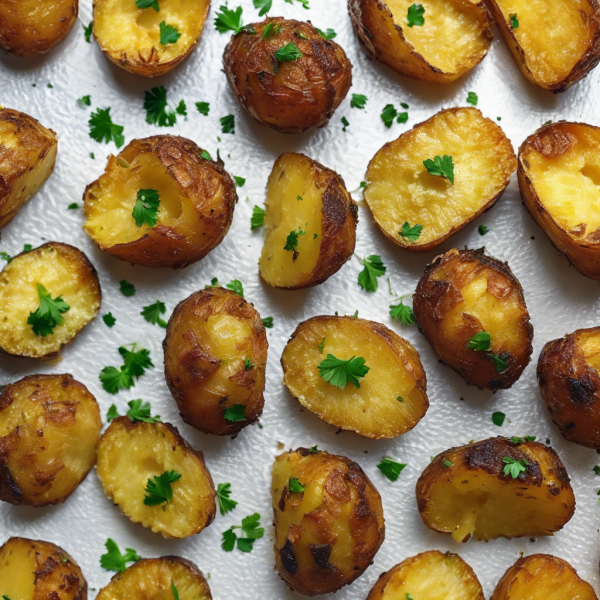 Crispy Parmesan Roasted Potatoes