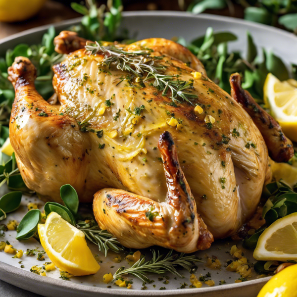 Lemon Herb Roasted Chicken