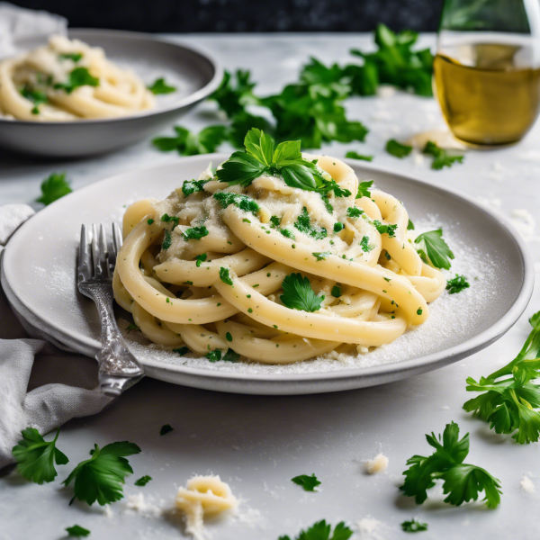 Creamy Garlic Parmesan Pasta