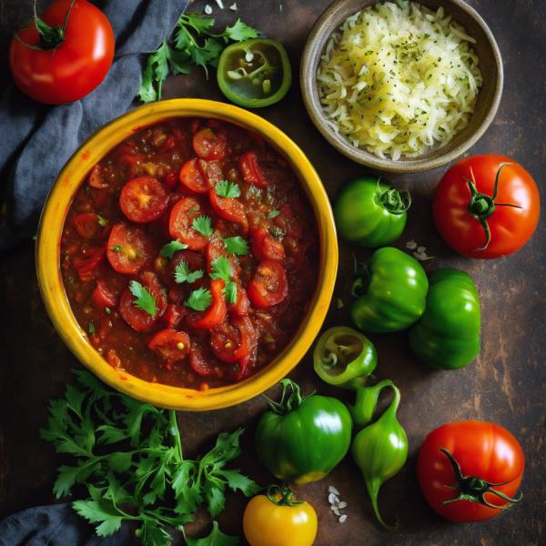 Spicy Tomato and Onion Chutney