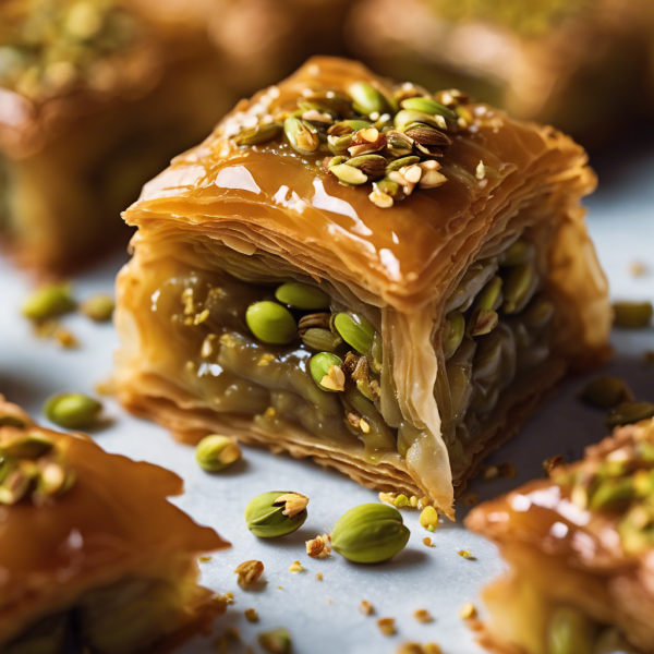 Honey Pistachio Baklava