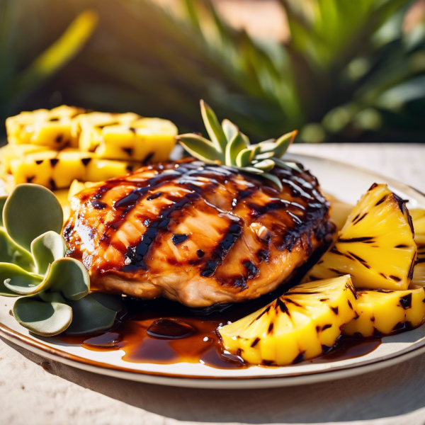 Grilled Pineapple Teriyaki Chicken