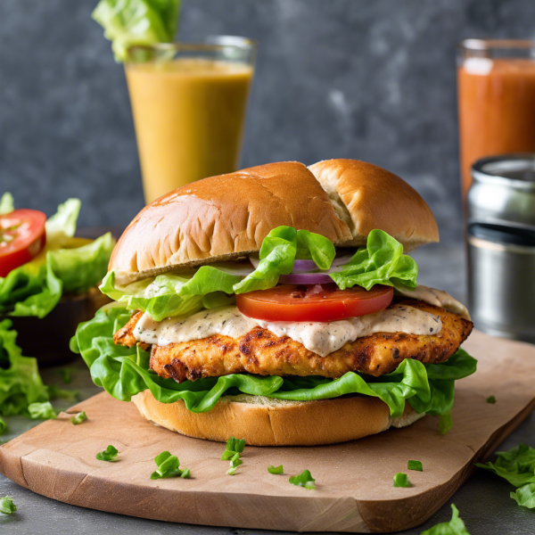 Spicy Cajun Chicken Sandwich