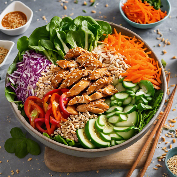 Asian Sesame Chicken Salad