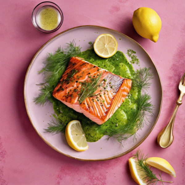 Lemon Herb Grilled Salmon