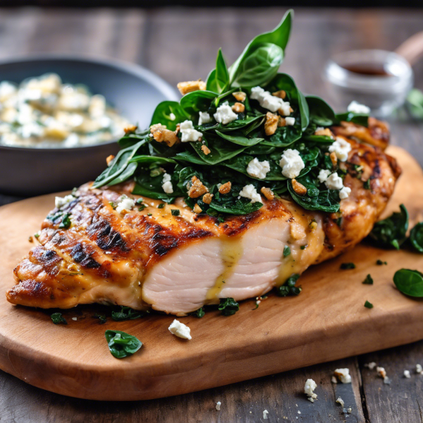 Savory Spinach and Feta Stuffed Chicken Breast