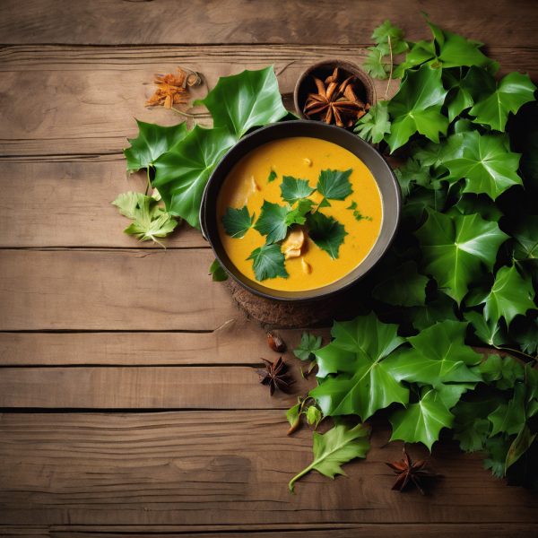 Ivy Leaf and Coconut Curry