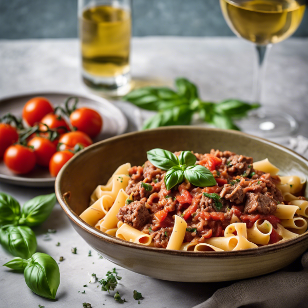 Savory Beef and Tomato Pasta