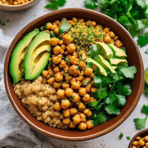 Spicy Chickpea and Quinoa Bowl