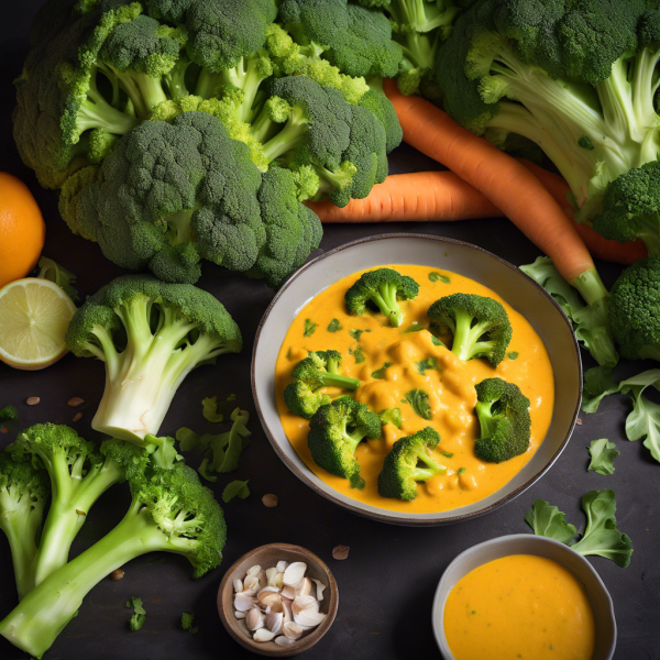 Cheesy Broccoli and Carrot Curry