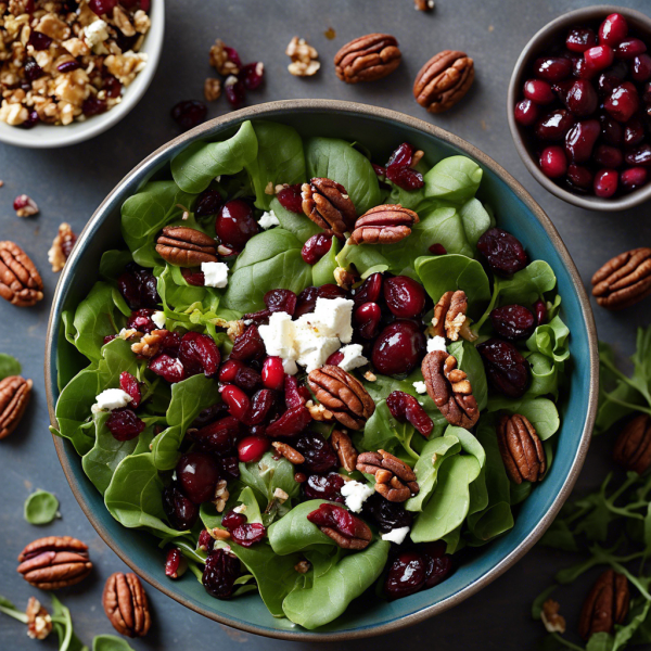 Cranberry and Goat Cheese Salad