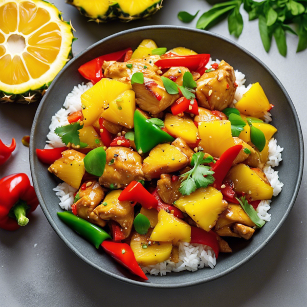 Pineapple Chicken Stir-Fry