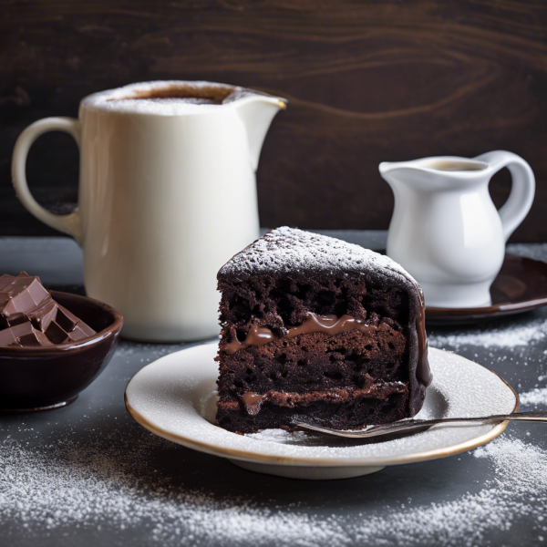 Chocolate Condensed Milk Cake