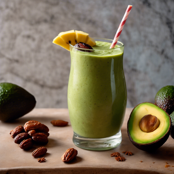 Creamy Avocado Date Smoothie