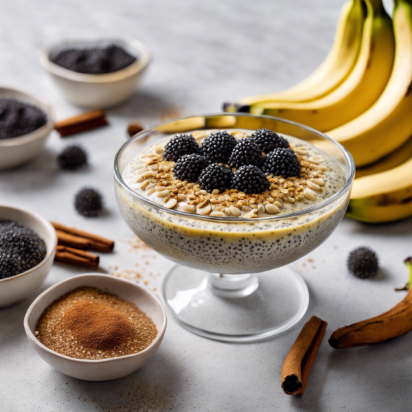 Protein-Packed Banana Chia Pudding