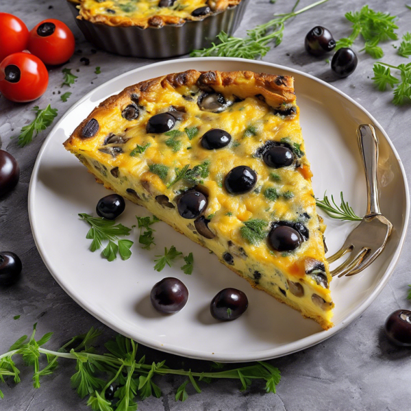 Italian Mushroom and Cheese Frittata