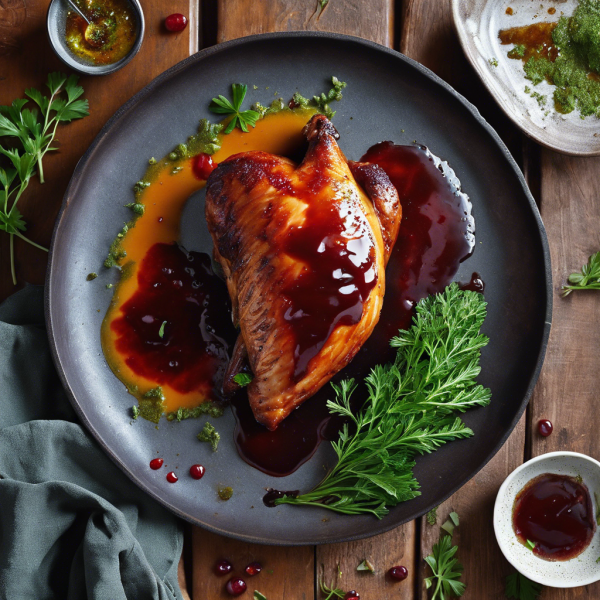 Savory Jam-Glazed Chicken