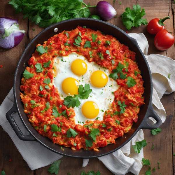 Turkish Egg Menemen