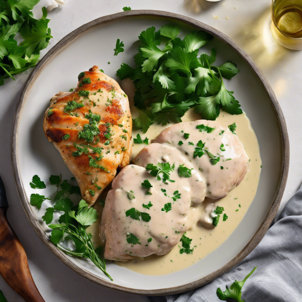 Creamy Garlic Herb Chicken