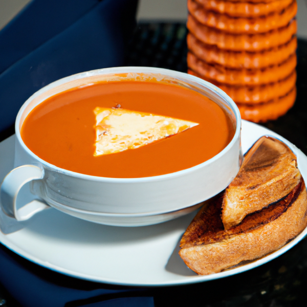 Grilled Cheese and Tomato Soup