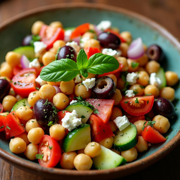 Mediterranean Chickpea Salad