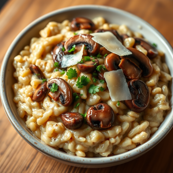 Savory Mushroom Risotto